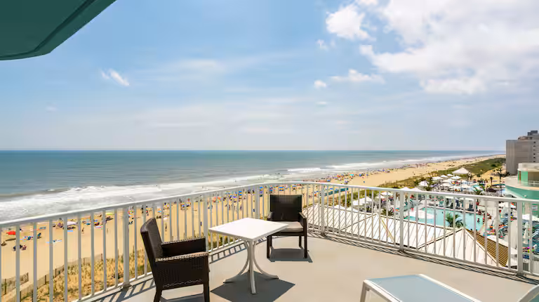 A Patio at the DoubleTree